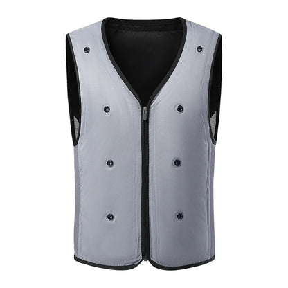 Evaporative Cooling Vest Men Summer High Temperature Work Outdoors Construction Heat Relief Water Injection Cooling Vests Man