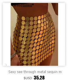 Sexy y2k clothes metal rhinestone corset crop top women summer body beach halter tank top see through nightclub party tops bra