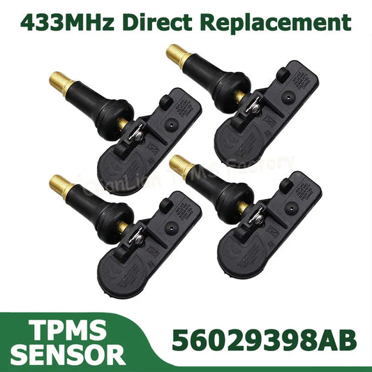 433HMz 56029398AB Tyre TPMS Sensor For Jeep Wrangler Unlimited 2006-2019 Car Tire Pressure Monitoring System Parts Accessories
