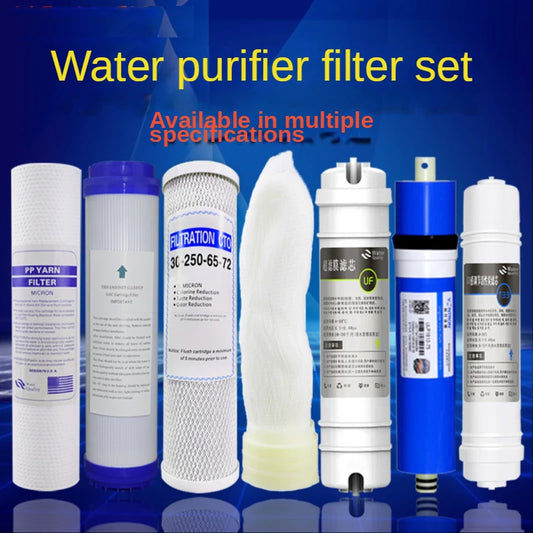1 Set CTO,PP,UDF,T33,Water Filter Cartridge,10Inch Reverse Osmosis Filter System Replacement Water Filter