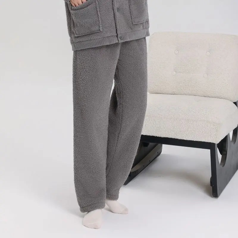 Arctic Velvet Thiened Women's Sp Robe Island Velvet Couples Bath Robe Coral Velvet Men's Home Clothes Autumn Winter Home...