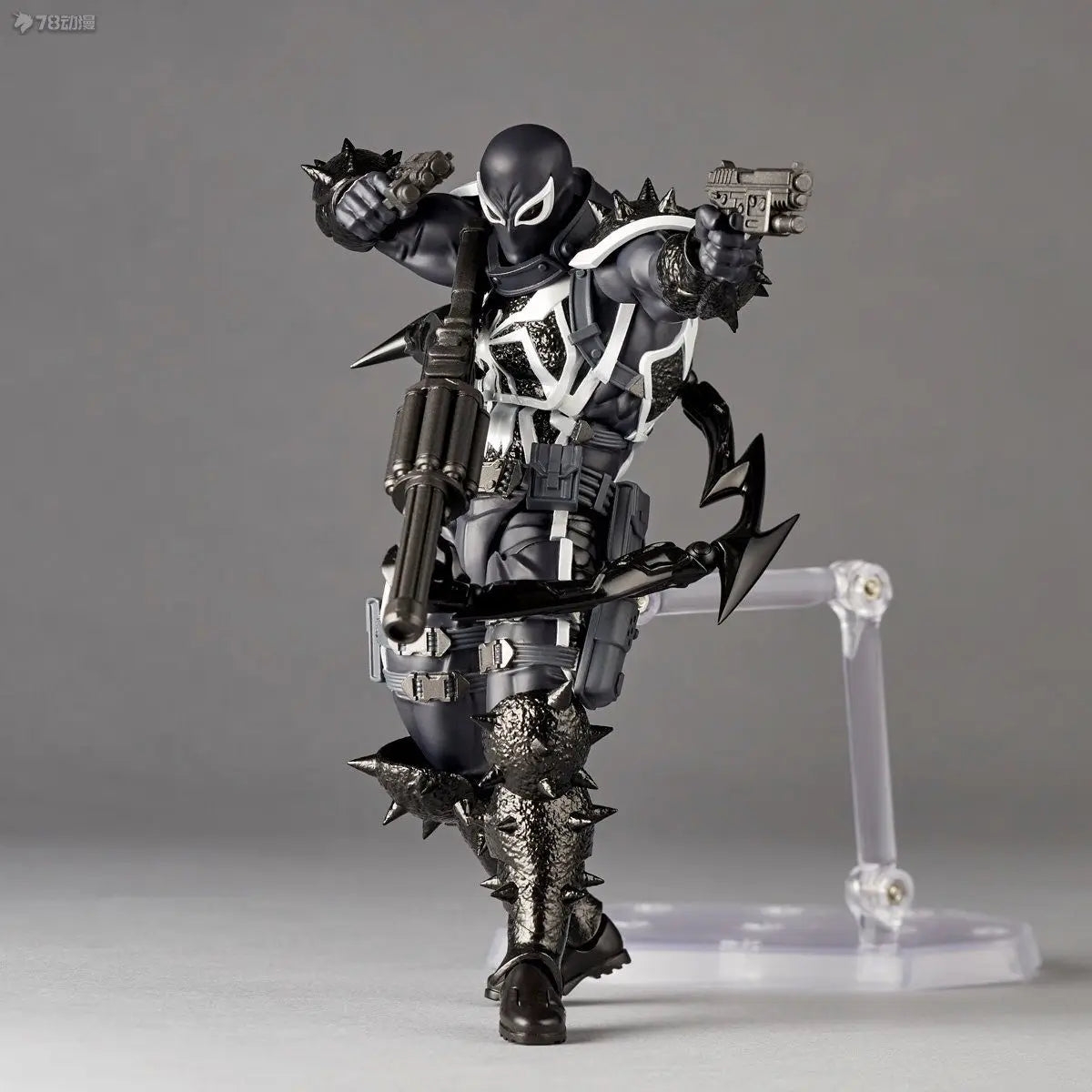 2026 Agent Venom Action Figure CT Version Kaiyodo Anime Figurine Marvel PVC Movable Collection Eugene Thompson Ko Model Toy Gfit