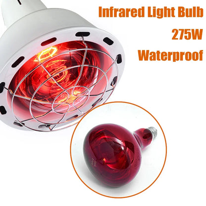 Far Infrared Heat Lamp for Full Body ‌275W Adjustable Floor Lamp Relieves Muscle Joint Pain Promotes Skin Care