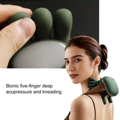 Neck Massager Electric Deep Tissue 4D Kneading Simulated Human Hand Massager for Neck Shoulder Pain Relief Muscle Relax