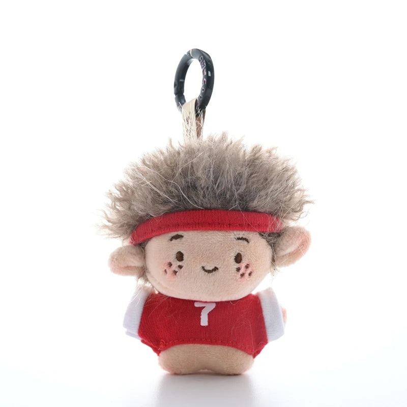 Pop Soccer Star Figure Keychains Kawaii Soccer Figure Keychain Photo Props Accessories Bag Charms Pendant Keychains Fans Gifts