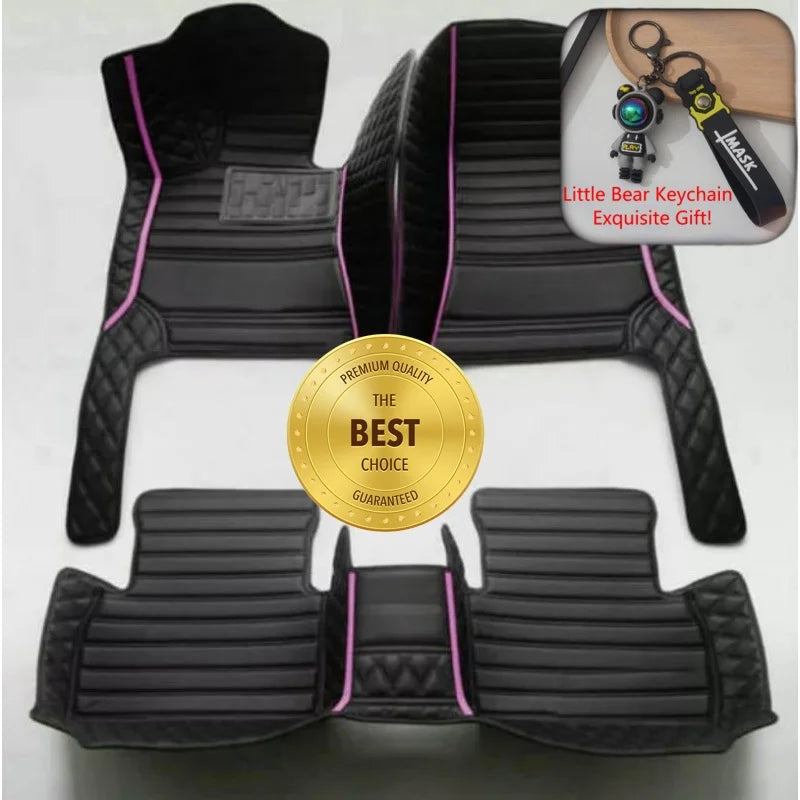 Customized Fit for Foton Tunland V7 Car Floor Mats Car Accessories Tailored Waterproof Auto Carpet Mats Left/Right-hand Drive