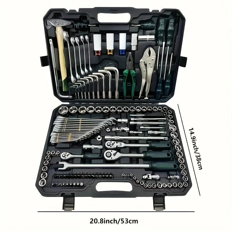 Ultimate 188-Piece Socket Set: Your Go-To Toolkit for Car, Home & Bike Repair