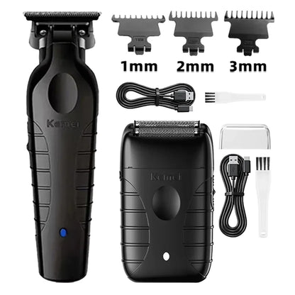 Kemei Km-809A Km-2299 Km-T95 Professional Barber Cordless Electric Hair Clippers USB Rechargeable Trimmers Hair Cutting Machine
