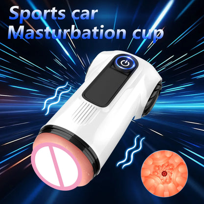 Automatic Male Masturbators APP Control 10Powerful Vibration Sucking Reel Pocket Pussy Trainer Machine Adult Sex Toys for Man 18
