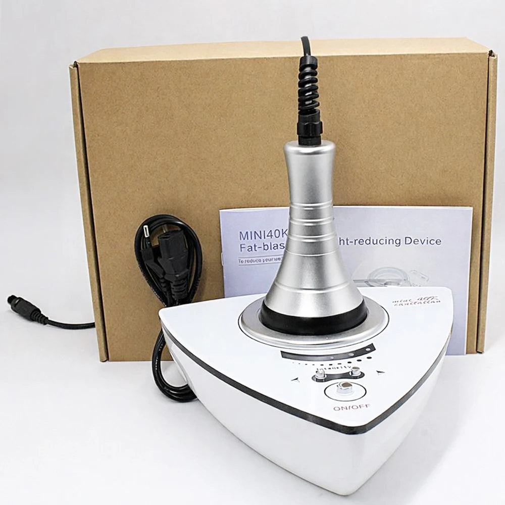 Ultrasonic 40KHz Cavitation Machine Body Massager Slimming Fat Burning Beauty Device Loss Burner Skin Tightening Weight Loss