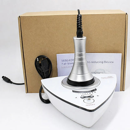 Ultrasonic 40KHz Cavitation Machine Body Massager Slimming Fat Burning Beauty Device Loss Burner Skin Tightening Weight Loss