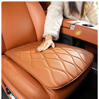 Wave style car seat cushion, creative accessory for car interior. Breathable and ventilated, suitable for all seasons