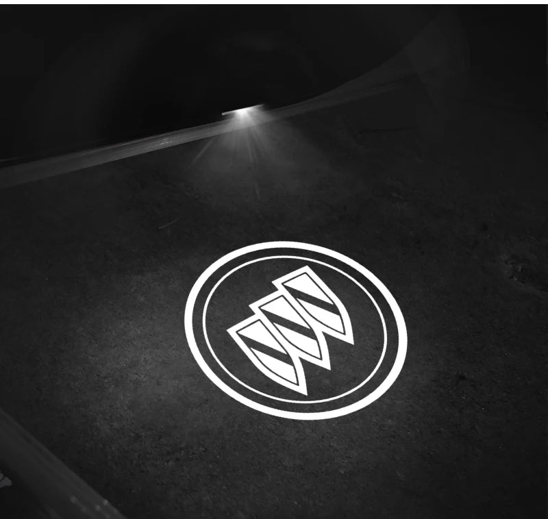 For Buick Regal 2009-2014 Lacrosse 2010-2020 Encore 2014-2016 Led Car Door Logo Welcome Shadow Light Laser Projector Ghost lamp