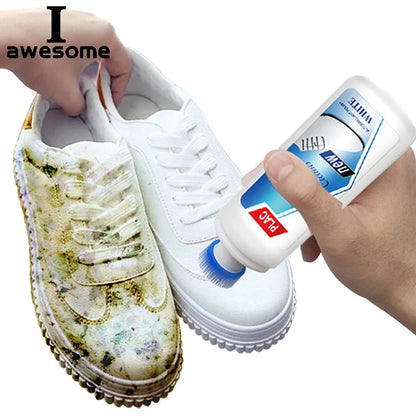 New White Shoes Cleaner Polish Cleaning Tool For Casual Leather Shoe Sneakers Shoe Brushes Spong Supplies Magic Refreshed