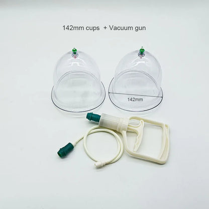Big Size Vacuum Cupping Breast & Buttocks Enlargement Massager Suction Pump Machine Butt Lifting Device Back Massage Cans