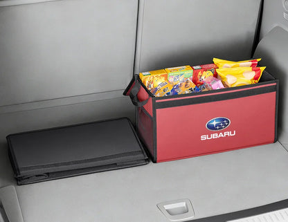 Car Trunk Foldable Storage Box Large-Capacity Stowing Tidying Bag For Subaru Ascent BRZ Forester Impreza Legacy Outback WRX VX
