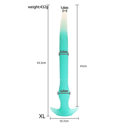 AnalLarge Tentacles Anal Plug Adult Masturbation Toy in Four Sizes, Soft and Safe Liquid Silicone Material, G-spot Anal Stimula