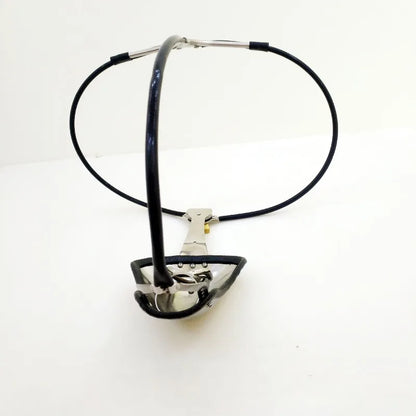 Stainless Steel Male Chastity Belt Device with Butt Open Invisible Cock Penis Cage Adjustable Waist Lock BDSM Bondage Sex Toys