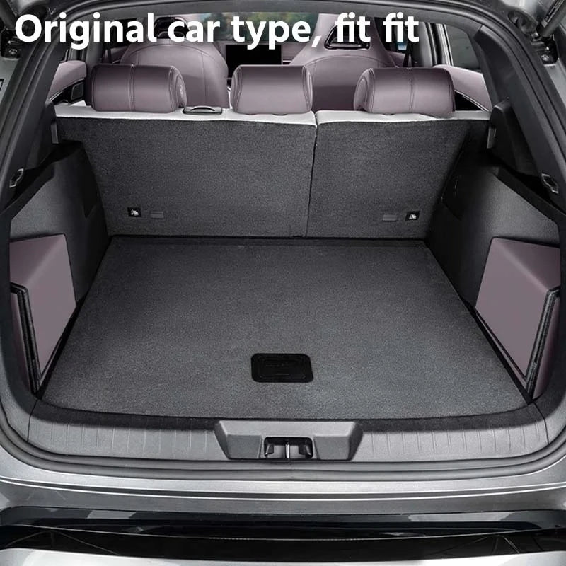 For Byd Song Plus Seal U 2020-2025 Car Foldable Trunk Storage Box Portable Multipurpose Organizer Case Side Groove Storage Box