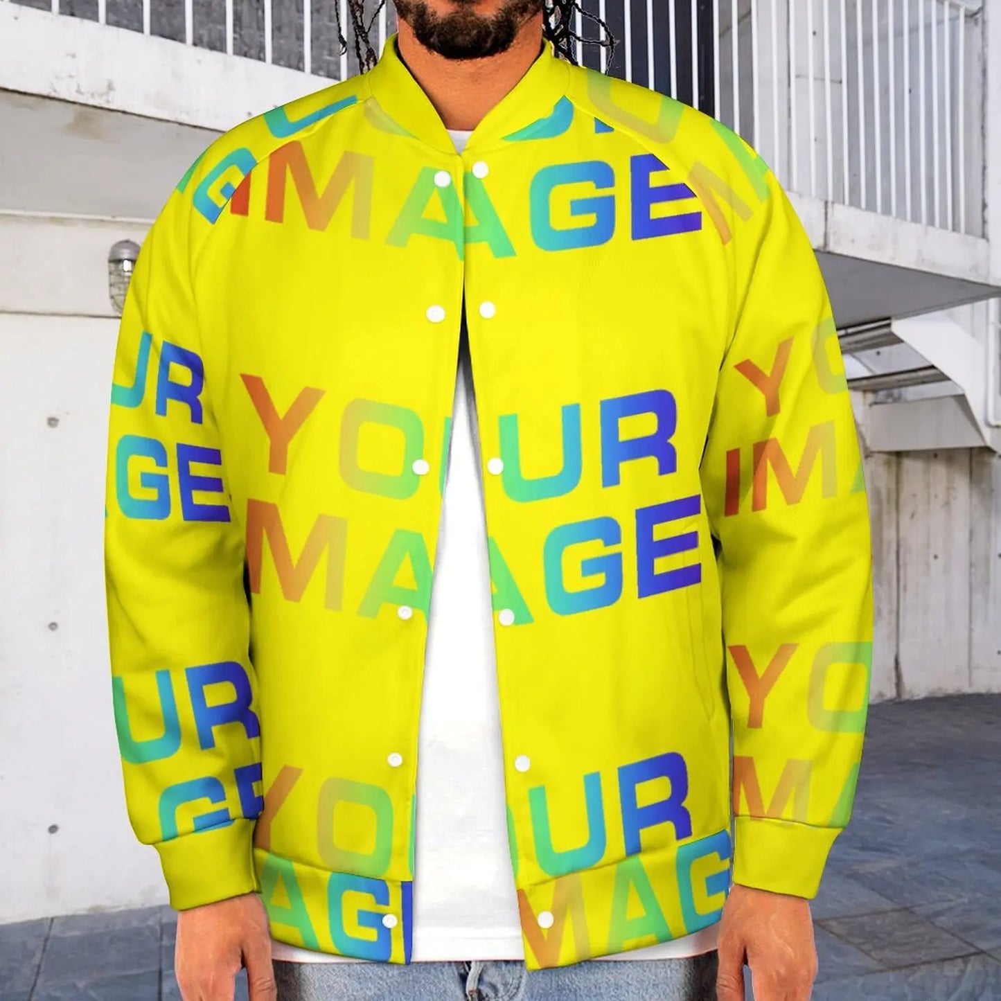 Print On Demand Customized Public Custom Images Picture Man Dress Shirt Party Uniforms Matching Clothes DIY Dropshipping