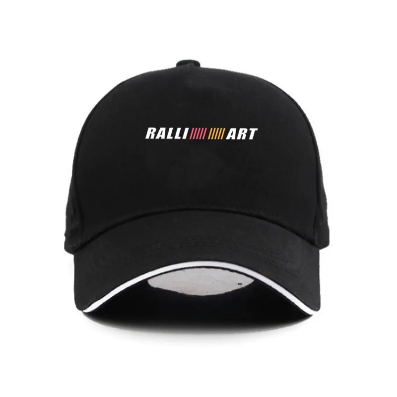 Car Hats Casual Baseball Caps Sunscreen Cotton Ventilate Hat for MITSUBISHI RALLIART Auto Accessories