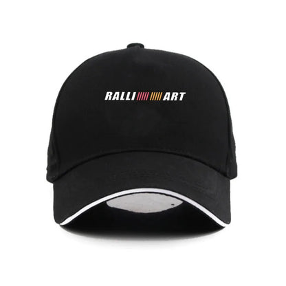 Car Hats Casual Baseball Caps Sunscreen Cotton Ventilate Hat for MITSUBISHI RALLIART Auto Accessories