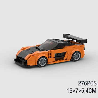 MOC Speed Car Miata MX-5 NA M3 Super Race Sport Vehicle Model Building Block Technical Racing Brick Toy Christmas Gift City