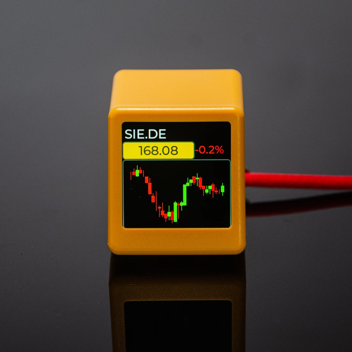 GeekMagic PRO BitCoin Cryptocurrency,Stocks,Futures,Currency Exchange Rate,Price Tracker Ticker,Time Clock Weather Display