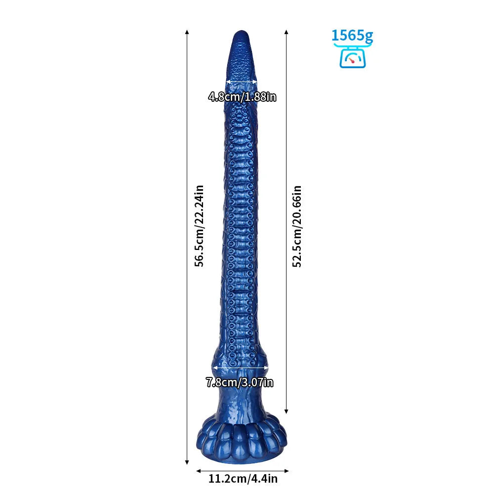 1pc Realistic Eels Dildo Sex Toys - Realistic Anal Dildo with Strong Suction Cup, Long Anal Toys for G Spot & P Spot Stimulation