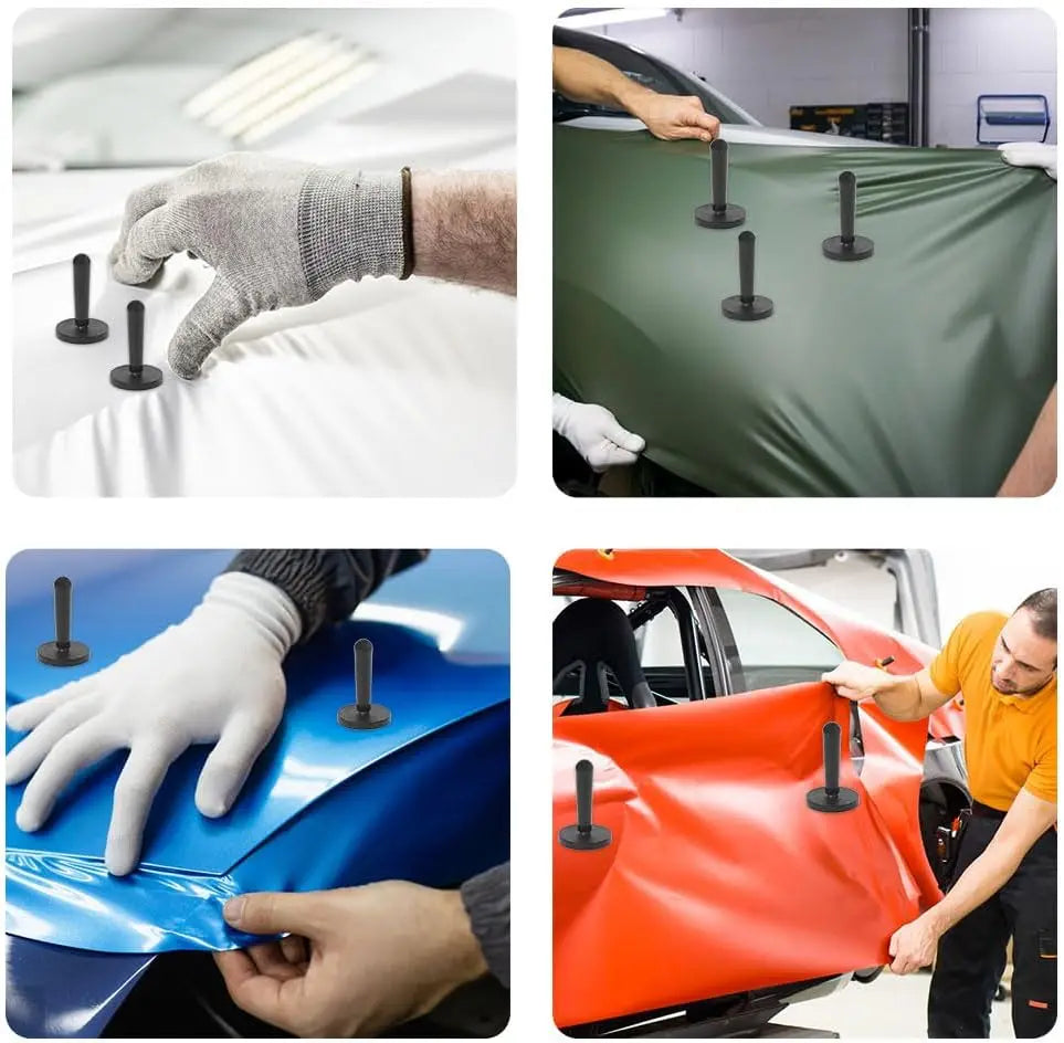 Vinyl Wrap Magnets Heavy Duty Magnetic Gripper Tools for Car Wrapping Window Tint Sign Vinyl Film Stickers Install Tool 2-10pcs