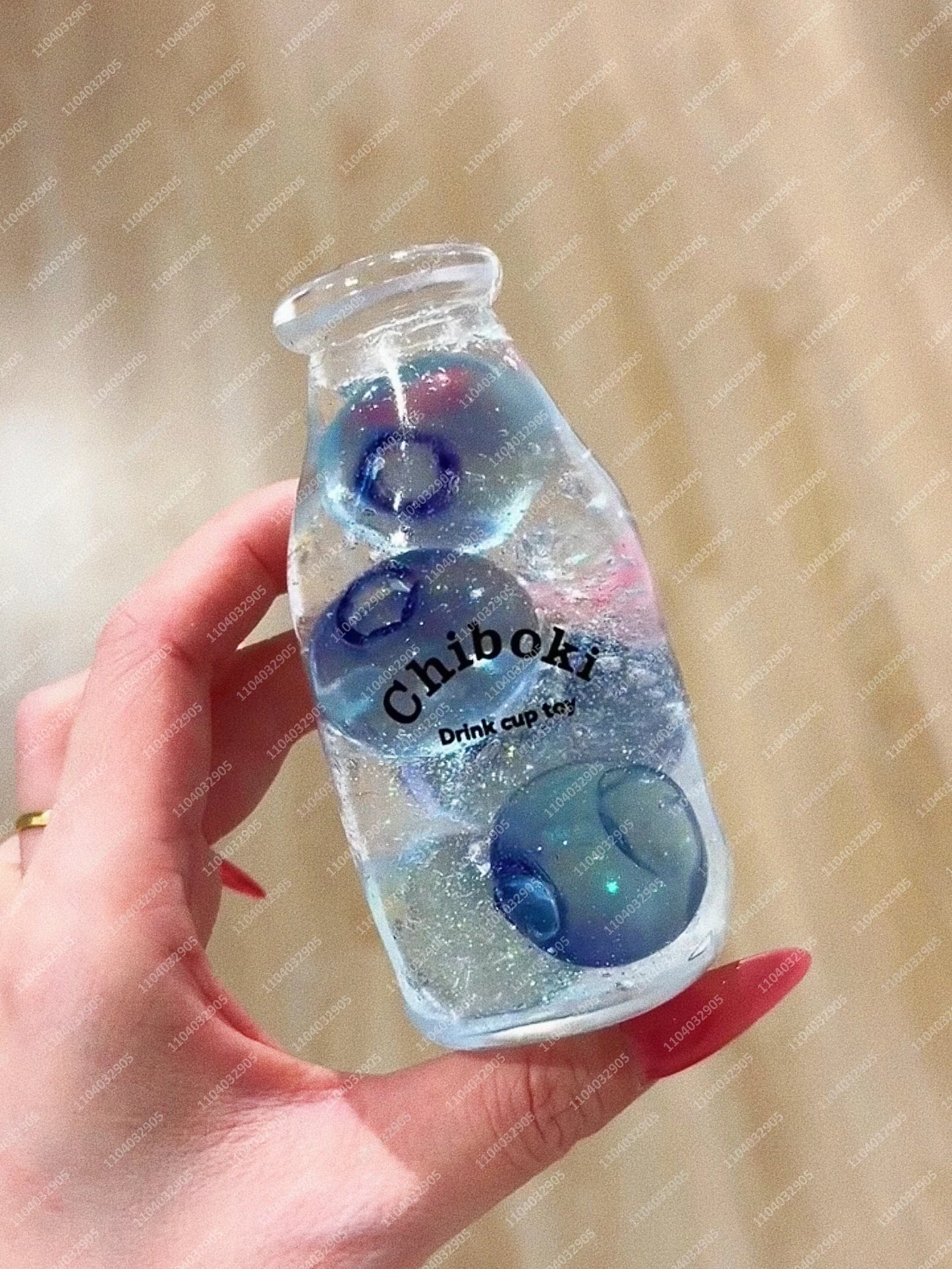 Marble Soda Bottle Fidget Toy Bottle Stress Ball Squishy Toy ASMR Sensory ADHD Autism Anti Stress Relief for Kids & Adult Gifts