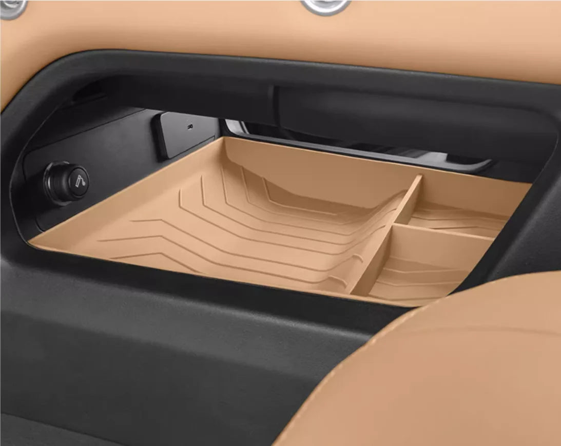 For 2020-2025 Land Rover Defender 90/110/130 Central Control Lower Storage Box Car-Specific Silicone Storage Organizer