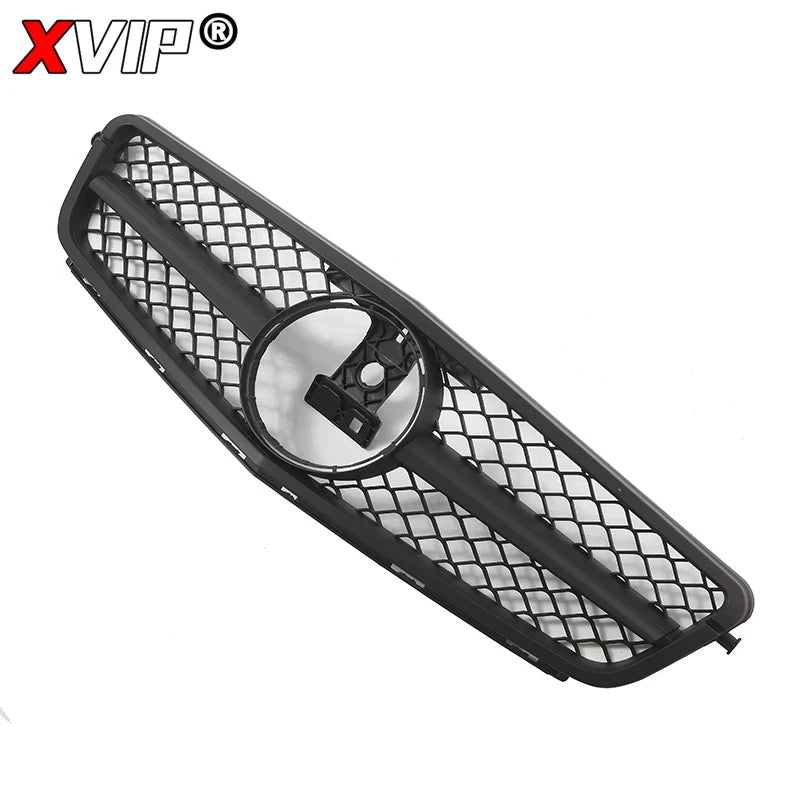 XVIP Front Bumper Grille Hood Grille For Mercedes Benz C W204 C43 2008-2014 C180 C200 C250 C300 AMG GTR Diamond Style Grille