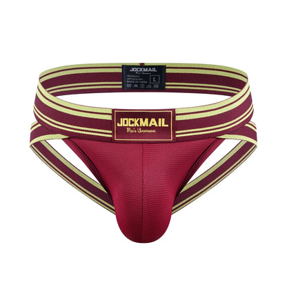 4pcs/Lot Sexy Men Underwear Jockstrap Panochas Men's Briefs Bikini Tanga Slip Bikini Brief Nylon Quick Dry or As Swimwear Shorts