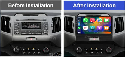 Car Radio Android 15 For KIA Sportage 2010 2011 2012 2013 2014 2015 2016 5G WIFI Qualcomm Navigation DSP Stereo Multimedia GPS