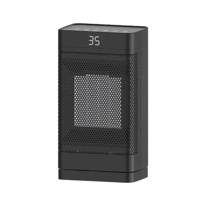 Heater Remote Control Touch Screen Heater Shaking Head PTC Fast Heating Heater Table Standing Timer Electric Heater