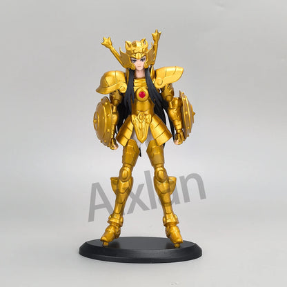 Gold Saint Seiya Figure Saint Sagittarius PVC Action Figure Libra Gemini 18CM Amine Toy Figurine Aixlan