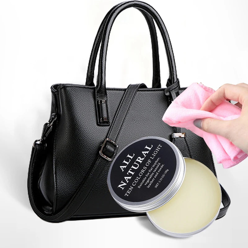 30ml/50ml/100ml Mink Oil Cream For Leather Shoes Bags Leather Care Cream Leather Maintenance Cream Leathercraft Accessories