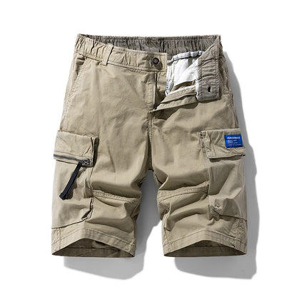 New Summer Men Cargo Cotton Shorts Mens Beach Multi Pocket Shorts Man Spring Fashion Casual Joggers Shorts Male Dropshipping