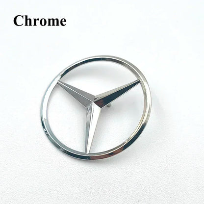 AAA 3d ABS Black Rear Trunk Star Logo For Mercedes Benz W203 W204 W205 W212 W213 W176 W177 W222 W223 W117 W246 X156 X253