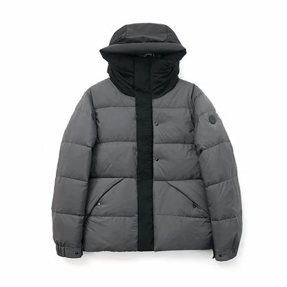 Ultra-Thick High-Puff Waterproof 90-Down Hooded Puffer Jacket for Men And Women Premium Fashion Outerwear for Autumn And Winter