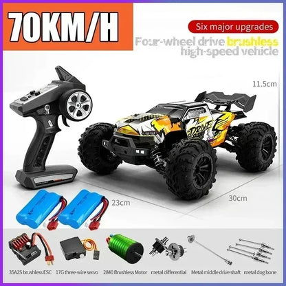 SCY 16101PRO, 16102PRO, 16103PRO 4WD 1:16RC Brushless High-speed Remote Control Car, 70 Kilometers Per Hour, Toy Racing Car Gift