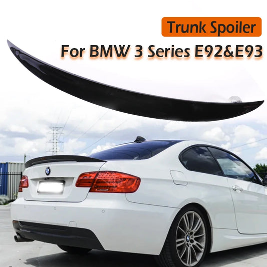 Rear Trunk Spoiler Wing Carbon Fiber M3 M4 MP PSM Style For BMW 3 Series E92 Coupe E93 Convertible M3 2006 -2014 320 325 328 330