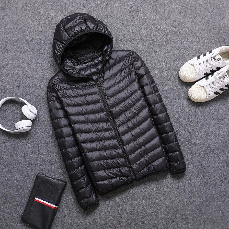 Ultra-Light down Vest Men's Spring Autumn Winter Fashion City Style Standard Fit Youth Daily Wear Couple's Style Vest