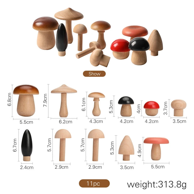 Puzzles Educational Game Montessori Baby Balance Beam Game Toys for Children Nordic Style Wooden Building Blocks Toys for Kids
