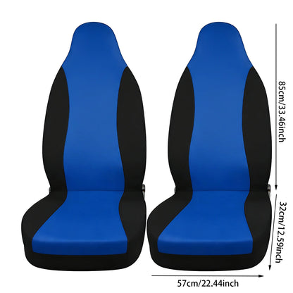 AUTOKING Multicolor Universal Car Seat Covers Front Interior Seat Covers Protection Accessories Fit for Auto Vehicle Truck SUV