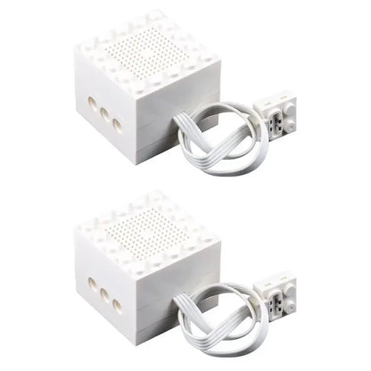 Building Block Bluetooth Speaker Technical Parts compatible with legoeds Hi-tech technical MOC Power Functions trains DIY Toys