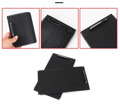 For Citroen Berlingo Peugeot Partner Center Console Armrest Box Cover Plate Cup Holder Pull Curtain 9683223977