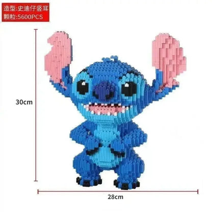 30CM Large Stitch Building Block Assembly Toy DIY Children's Toy and Birthday Gift Puzzle 3D Desktop Decoration
