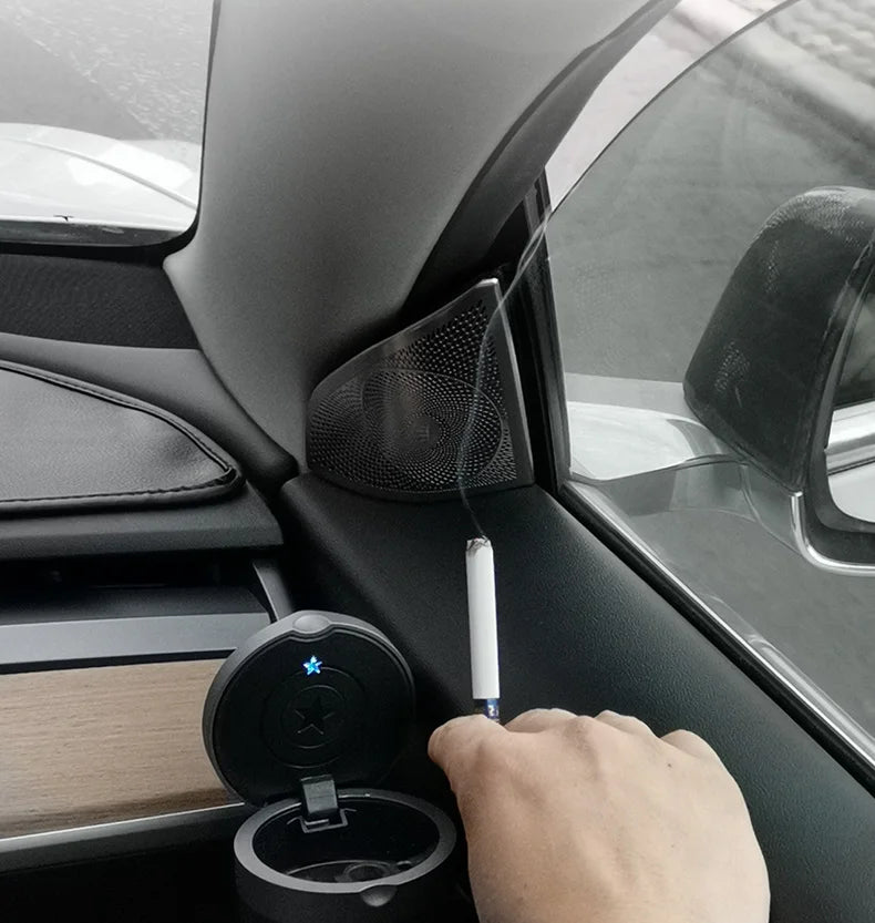 Cup Holder Adapter Tesla Model 3 Tesla Model Y Accessories Car Door Cup Holder Bottles Expander Organizer with Silicone Coaster